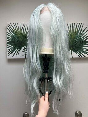 Mane Concept Red Carpet Ice Cream Girl 01 Synthetic Lace Front Wig Pistachio